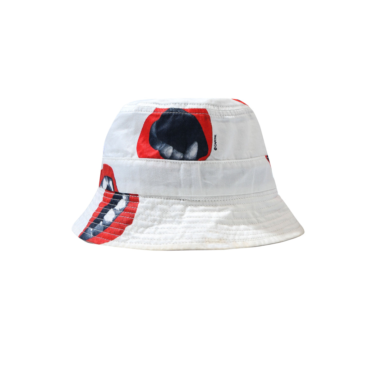 Capital Smile Bukcet Hat - White