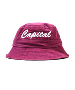 Capital Corduroy Bucket Hat - Maroon