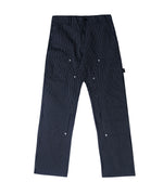 Wabash Stripe Double Knee Pants - Dark Blue