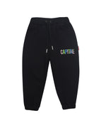Logo Colors Sweatpants - Black