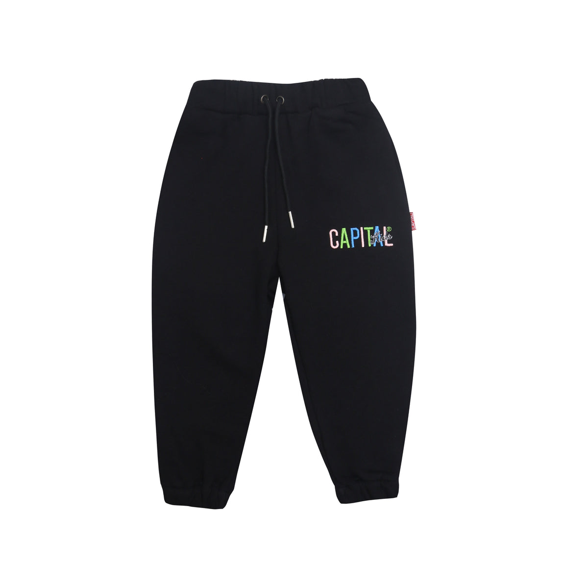 Logo Colors Sweatpants - Black