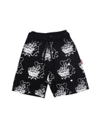 All Over Print Short - Black