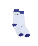 Logo Colors Socks - White