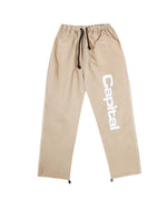 Capital Piping Line Trackpants - Cream