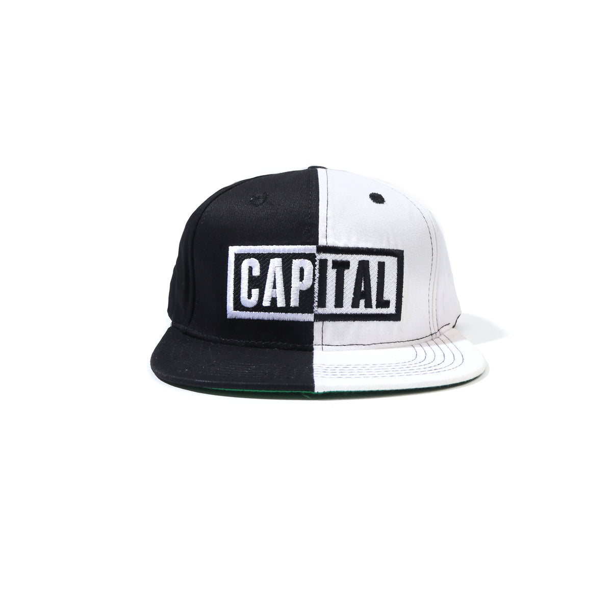 Capital Snapback - Black / White
