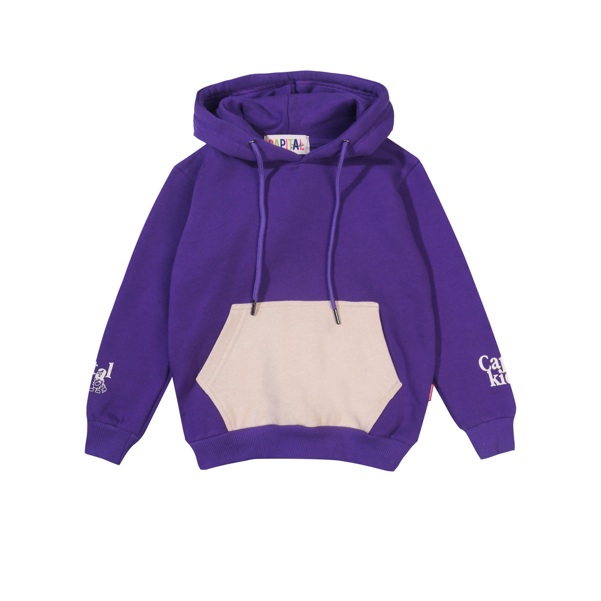 Two-Tone Hoodie - Purple