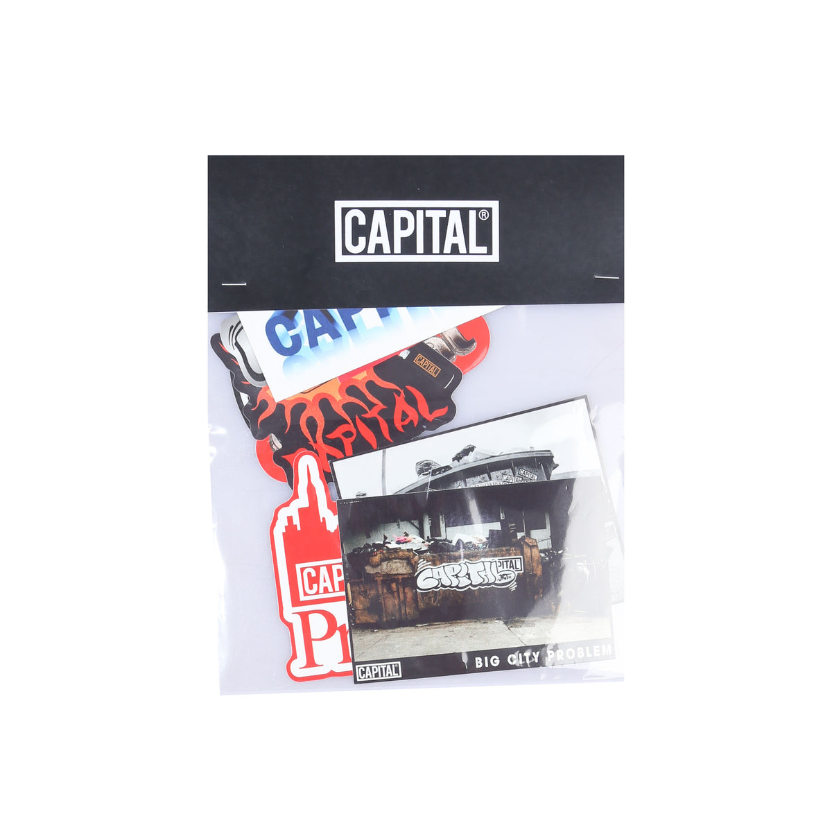 Capital City Problem - Sticker Pack