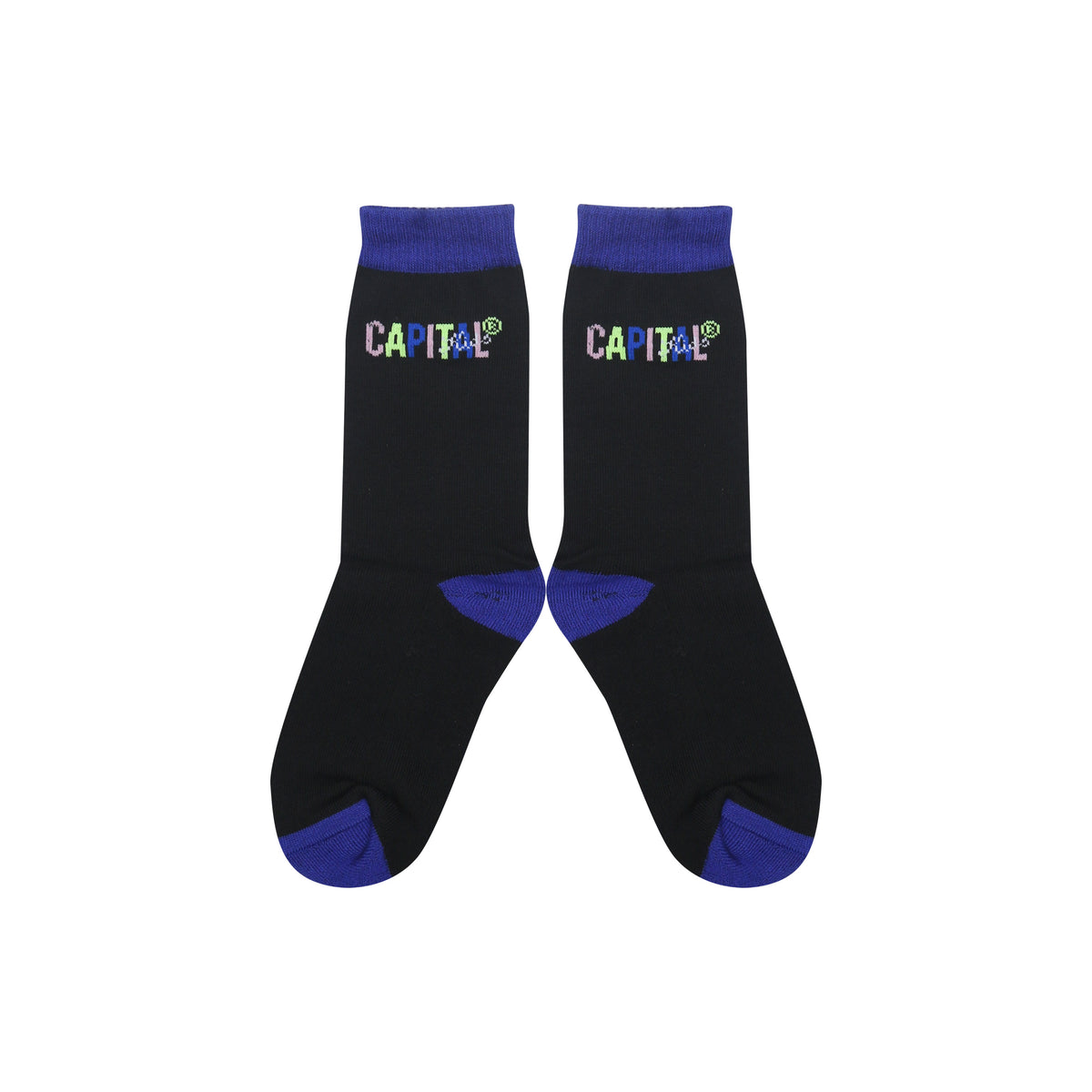 Logo Colors Sock - Black