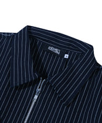 Wabash Stripe Work Jacket - Dark Blue