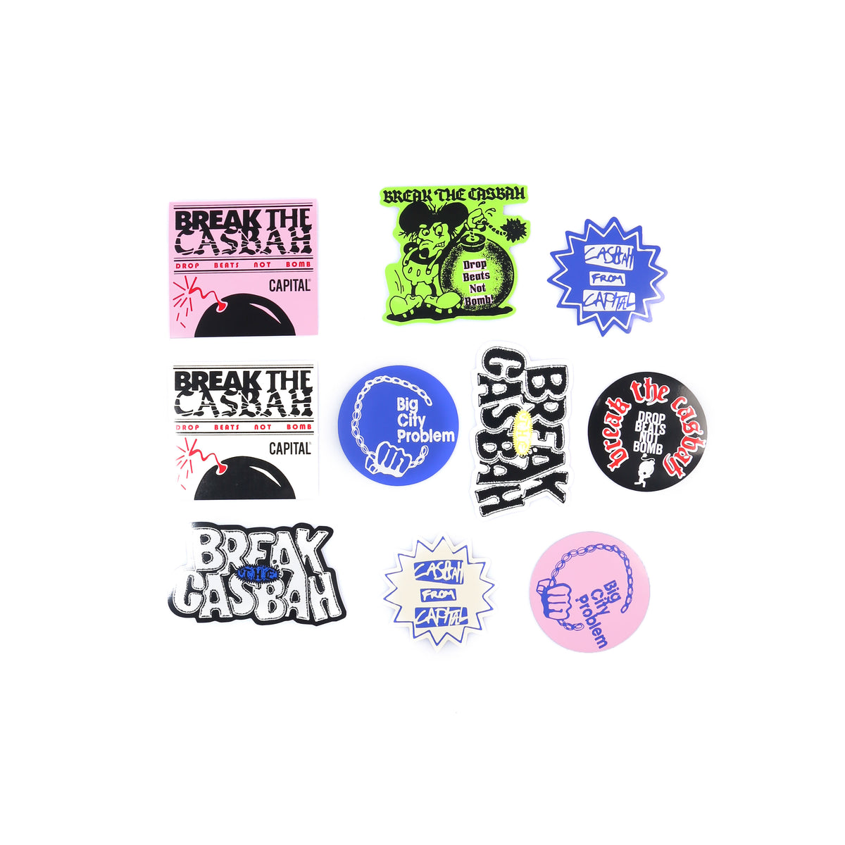 Capital x BTC Sticker Pack