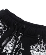 All Over Print Short - Black