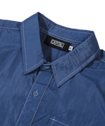 Crinckle shirt - Blue