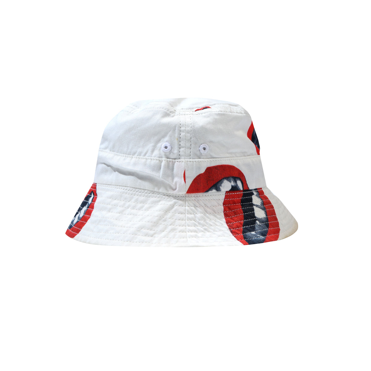 Capital Smile Bukcet Hat - White