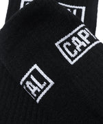 Capital Logo Sock - Black