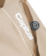 Capital Piping Line Track Jacket - Cream