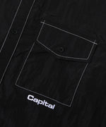 Crinckle shirt - Black