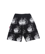 All Over Print Short - Black