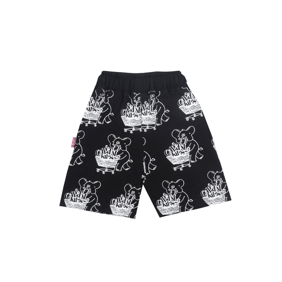 All Over Print Short - Black