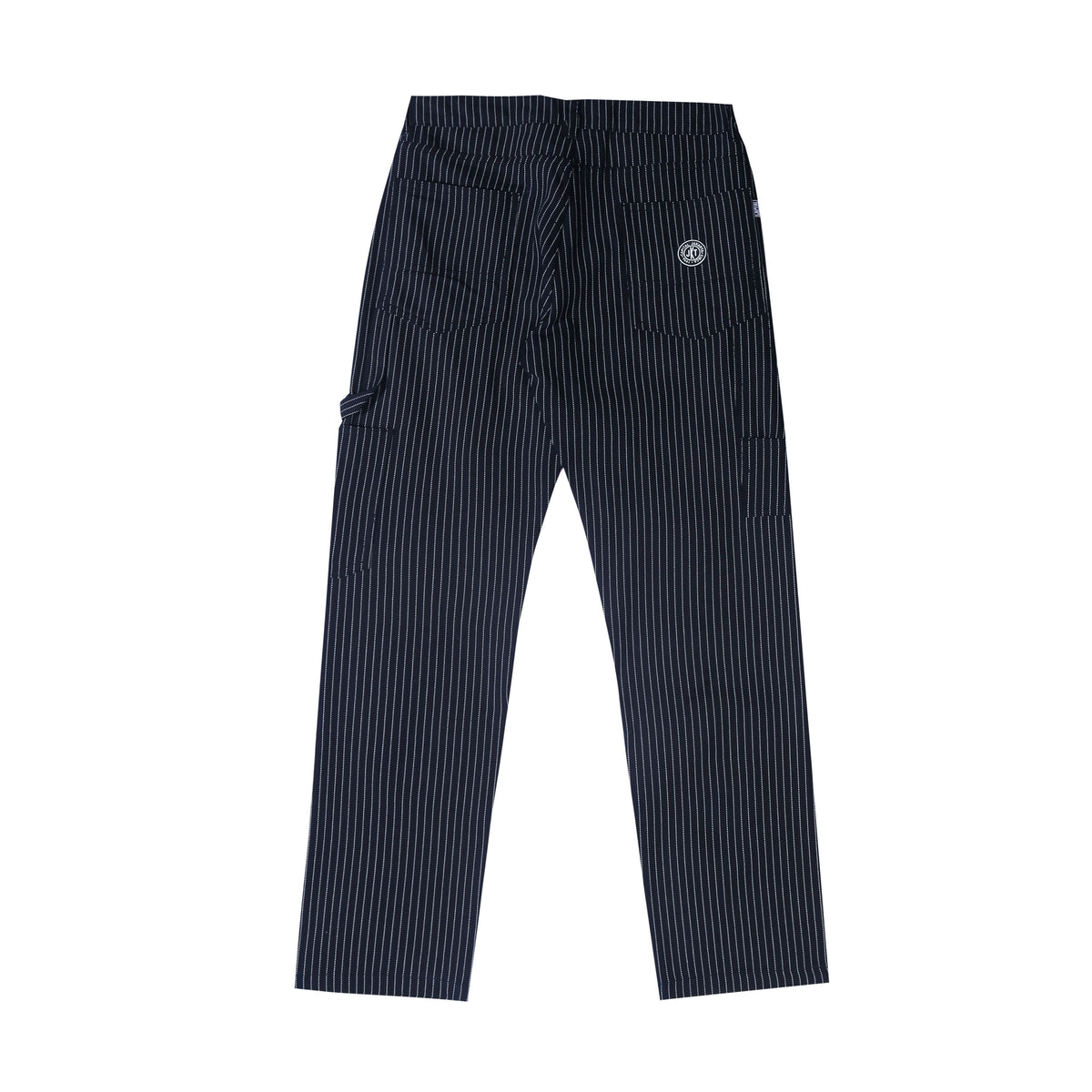 Wabash Stripe Double Knee Pants - Dark Blue