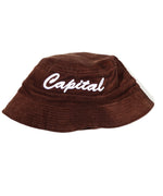 Capital Corduroy Bucket Hat - Brown