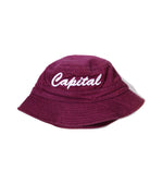 Capital Corduroy Bucket Hat - Maroon