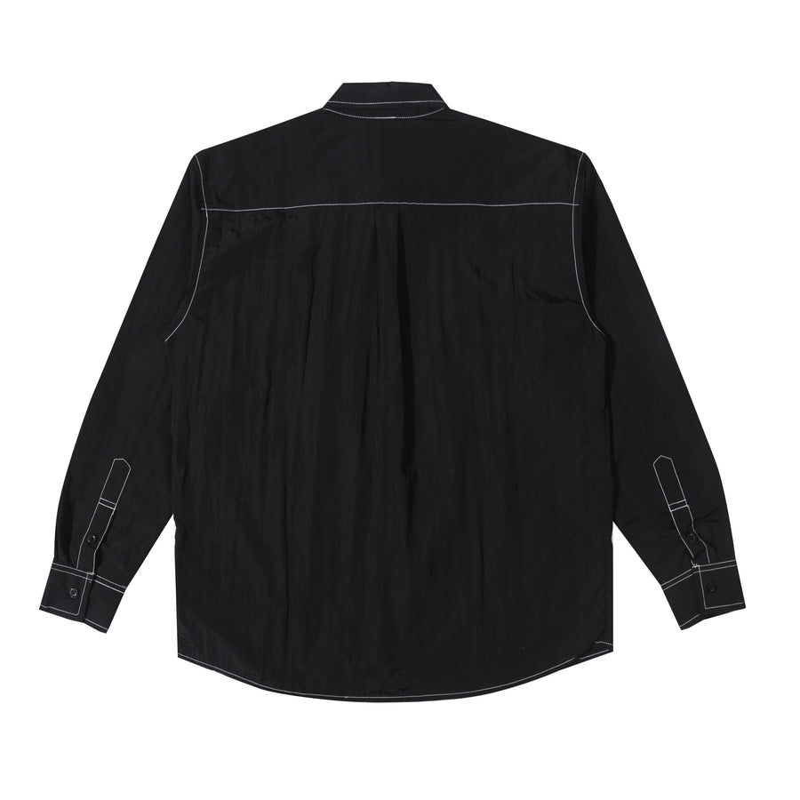 Crinckle shirt - Black