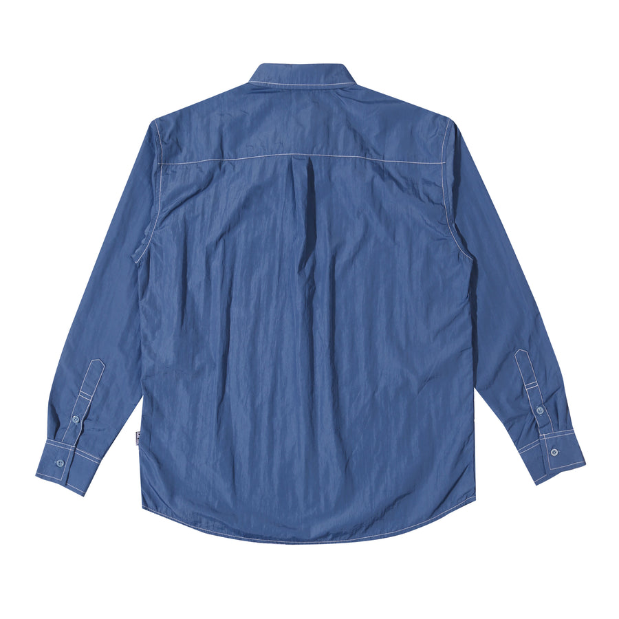 Crinckle shirt - Blue