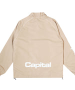 Capital Piping Line Track Jacket - Cream