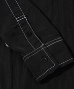 Crinckle shirt - Black