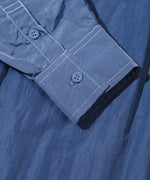 Crinckle shirt - Blue