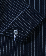 Wabash Stripe Work Jacket - Dark Blue
